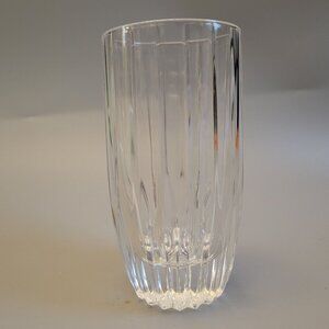 Mikasa Park Lane Full Lead Crystal Ribbed Tumbler Tall Made In France